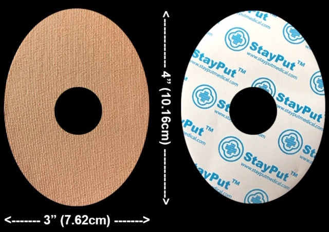 StayPut DB3 - 1" Circular Cutout Beige (10 pack)
